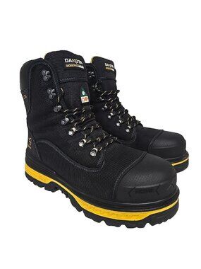 Dakota Men's Composite Toe 8560 Ballistic Nylon Waterproof Work Boot Black 10.5M